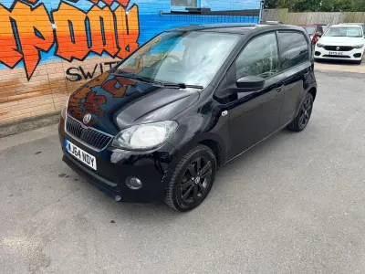 Used Skoda Citigo 75 HP (55 kW) 2014 Black Hatchback