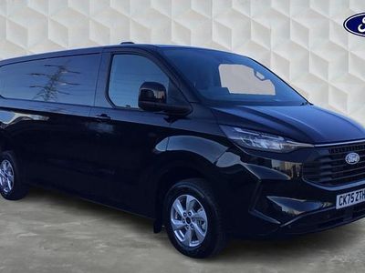 Black New 2025 Ford Transit Custom Limited Van | £32,000 (Expensive)