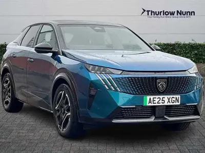 Used Peugeot e-3008 GT 154 kW (210 HP) 2025 Blue SUV