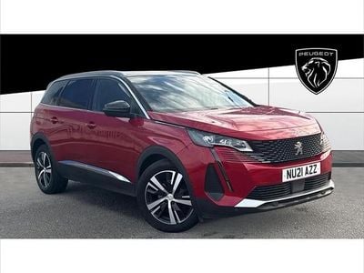 Red Used 2021 Peugeot 5008 GTi SUV | £20,643 (Fair price)