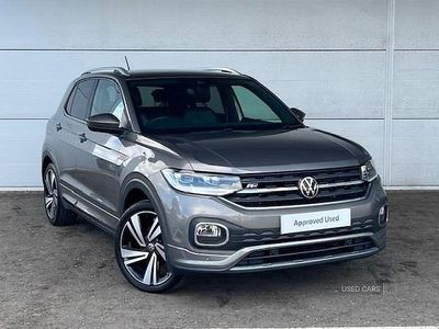 Grey Used 2021 VW T-Cross R-line SUV | £17,495 (A bit pricey)