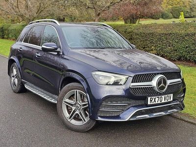 Used Mercedes GLE350 AMG line 320 HP (235 kW) 2021 Blue SUV