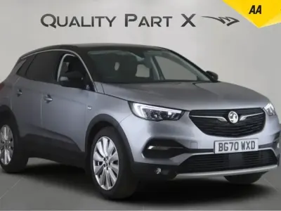 Used Vauxhall Grandland X Elite 130 HP (95 kW) 2020 Grey SUV