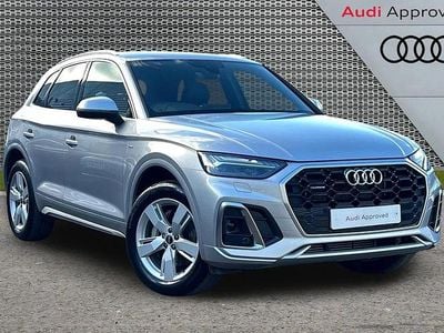 Used Audi Q5 S-Line 295 HP (216 kW) 2021 Silver SUV