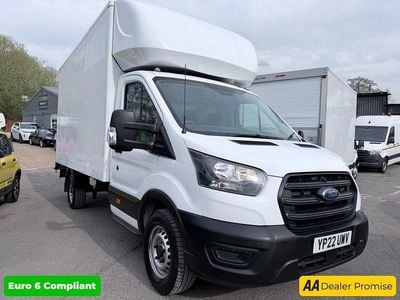 Used Ford Transit 130 HP (95 kW) 2022 White Cabriolet