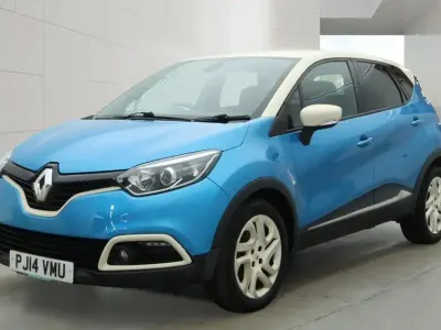 Used Renault Captur Dynamique 90 HP (66 kW) 2014 Blue SUV