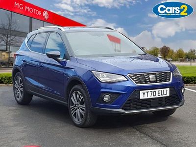 Used Seat Arona XCELLENCE 115 HP (84 kW) 2020 Blue SUV