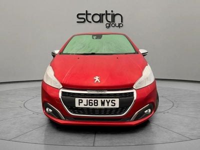 Red Used 2018 Peugeot 208 S Hatchback | £7,950 (Fair price)