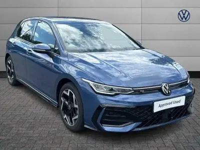 Used VW Golf VIII R-line 150 HP (110 kW) 2025 Blue Hatchback