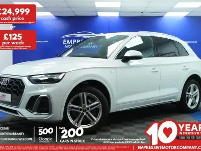 Used Audi Q5 S-Line 265 HP (194 kW) 2020 White SUV