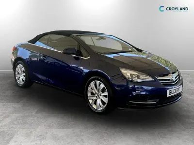 Used Vauxhall Cascada S 140 HP (102 kW) 2013 Blue Cabriolet