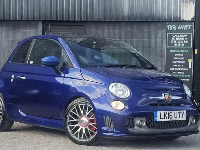 Used Abarth 595 Turismo 160 HP (117 kW) 2016 Blue Hatchback