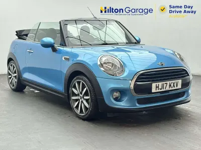 Used Mini Cooper D Cabriolet 2017 Blue Cabriolet