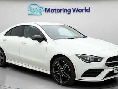White Used 2022 Mercedes CLA250e AMG line Sedan | £23,400 (Fair price)