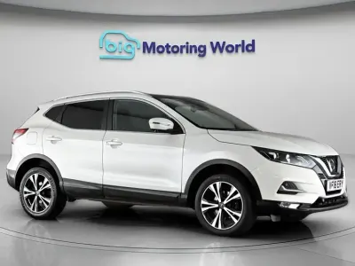 Begagnad Nissan Qashqai N-Connecta 130 HK (95 kW) 2018 Vit SUV
