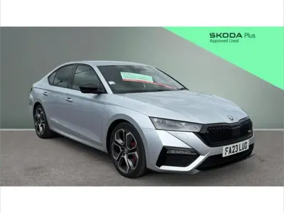 Used Skoda Octavia vRS 245 HP (180 kW) 2023 Silver Hatchback