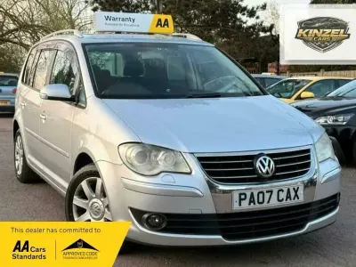 Used VW Touran R-line 150 HP (110 kW) 2018 Silver MPV