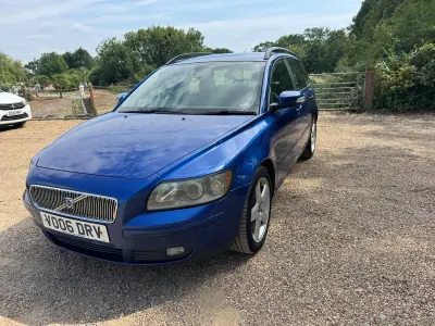 Used Volvo V50 2006 Blue Estate