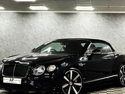 Used Bentley Continental GT Convertible Mulliner 2016 Black Cabriolet
