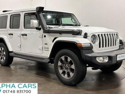 White Used 2020 Jeep Wrangler Overland SUV | £33,995 (Fair price)