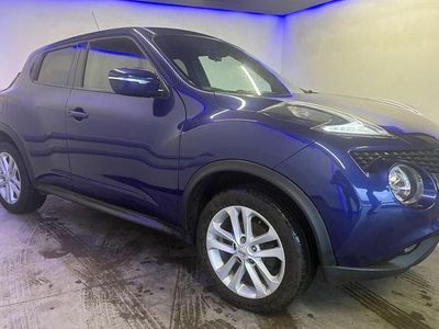 Used Nissan Juke N-Connecta 110 HP (80 kW) 2016 Blue SUV