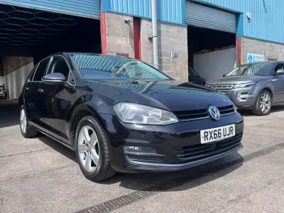 Used VW Golf VII Edition 125 HP (91 kW) 2016 Black Hatchback