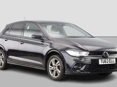 Black Used 2022 VW Polo R-line Hatchback | £15,200 (Fair price)