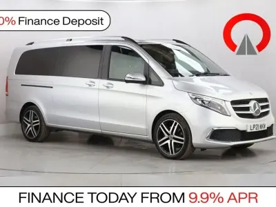 Used Mercedes V220 163 HP (119 kW) 2021 Silver MPV