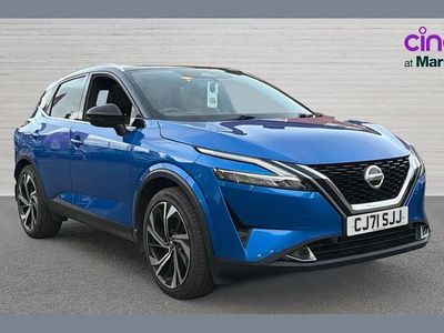Used Nissan Qashqai Tekna+ 155 HP (114 kW) 2021 Blue SUV