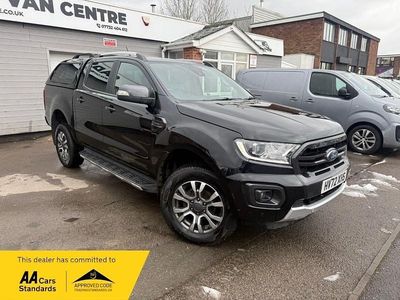 Black Used 2022 Ford Ranger Wildtrack Pickup | £16,990 (Fair price)