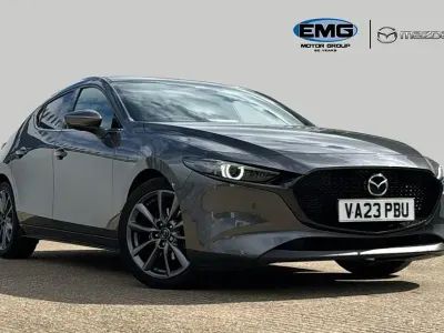 Używany Mazda 3 Exclusive-Line 122 KM (89 kW) 2023 Szary Hatchback