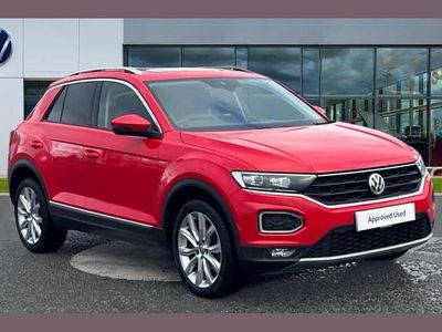 Used VW T-Roc SEL 147 HP (108 kW) 2019 Red SUV