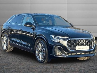 Black Used 2025 Audi Q8 S-Line SUV | £57,495 (Expensive)
