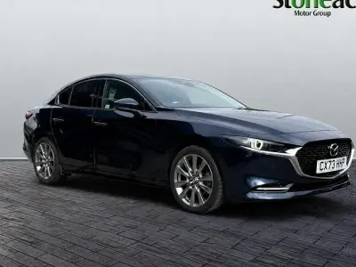 Used Mazda 3 Exclusive-Line 186 HP (136 kW) 2025 Blue Sedan