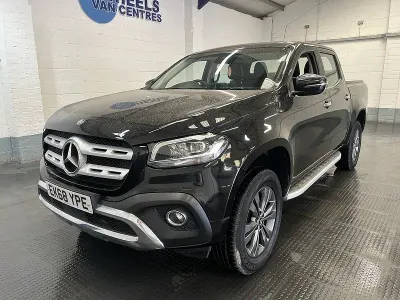 Used Mercedes X250 2018 Black Pickup