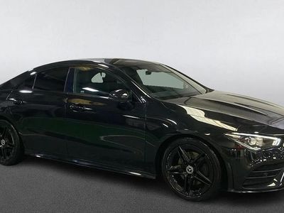 Used Mercedes CLA200 AMG line 163 HP (119 kW) 2019 Black Coupe