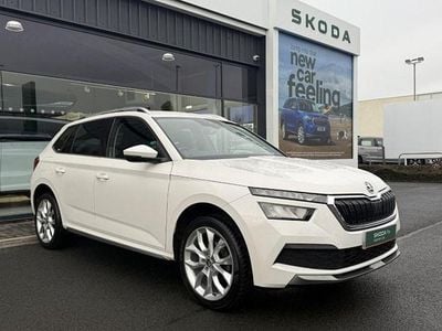 Candy white Used 2020 Skoda Kamiq SE L SUV | £13,495 (Fair price)