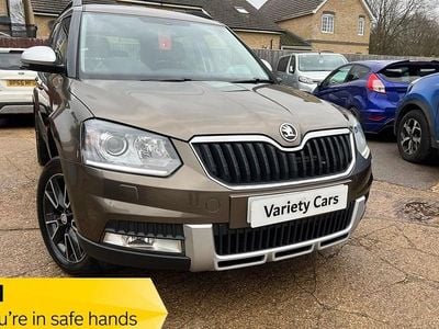 Brown Used 2015 Skoda Yeti Elegance SUV | £11,490 (Fair price)