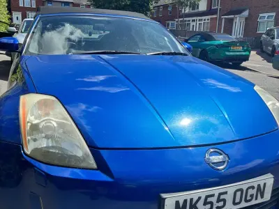 Used Nissan 350Z 2005 Blue Cabriolet