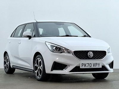 White Used 2020 MG MG3 Exclusive Hatchback | £9,698 (A bit pricey)