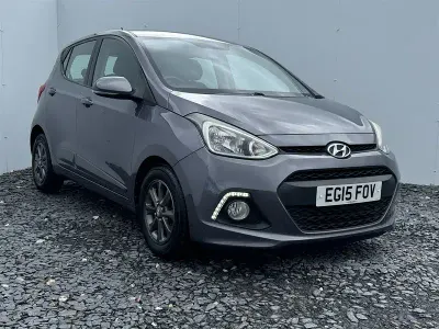 Używany Hyundai i10 Premium 87 KM (63 kW) 2015 Szary Hatchback