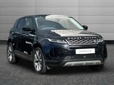 Käytetty Land Rover Range Rover evoque HSE 203 HP (149 kW) 2021 Musta Katumaasturi