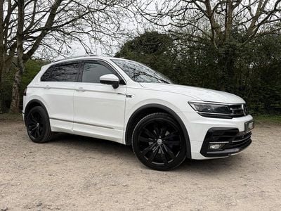Used VW Tiguan R-line 150 HP (110 kW) 2018 White SUV
