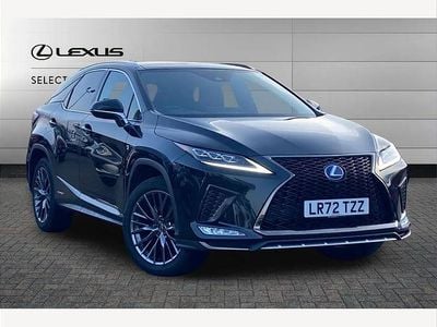 Used Lexus RX450h Sport Line 313 HP (230 kW) 2022 Graphite black SUV