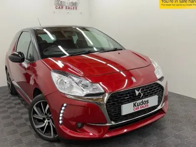 Used DS Automobiles DS3 Connected Chic 2018 Red Hatchback