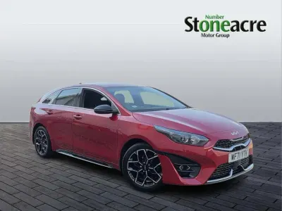 Begagnad Kia ProCeed GT-Line 158 HK (116 kW) 2021 Röd Kombi