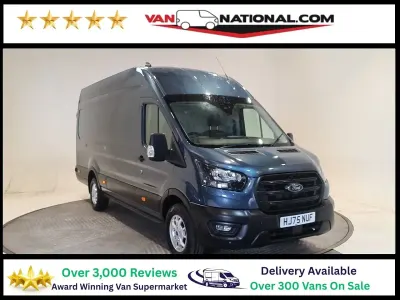 New Ford Transit Trend 170 HP (125 kW) 2025 Blue Van
