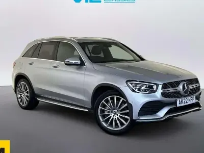 Used Mercedes GLC300 AMG Line Premium 258 HP (189 kW) 2022 Silver SUV