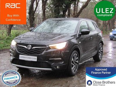 Used Vauxhall Grandland X Elite 130 HP (95 kW) 2019 Black SUV