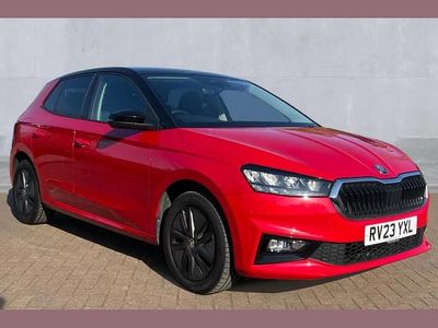 Used Skoda Fabia Colour Edition 80 HP (58 kW) 2023 Red Hatchback